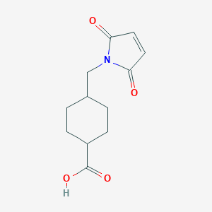 molecular formula C12H15NO4 B554916 trans-4-(Maleimidomethyl)cyclohexanecarboxylic acid CAS No. 69907-67-1