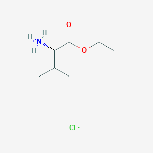 molecular formula C7H16ClNO2 B554926 Ethyl L-valinate hydrochloride CAS No. 17609-47-1