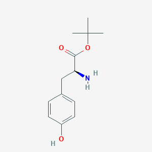 molecular formula C13H19NO3 B554928 tert-Butyl L-tyrosinate CAS No. 16874-12-7