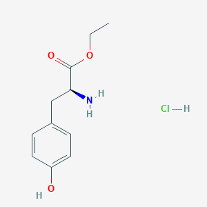 molecular formula C11H16ClNO3 B554930 H-Tyr-OEt.HCl CAS No. 4089-07-0