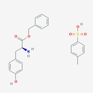 molecular formula C23H25NO6S B554931 O-Benzyl-L-tyrosine toluene-p-sulphonate CAS No. 53587-11-4