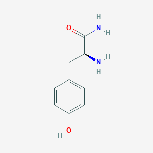 molecular formula C9H12N2O2 B554932 L-Tyrosinamide CAS No. 4985-46-0