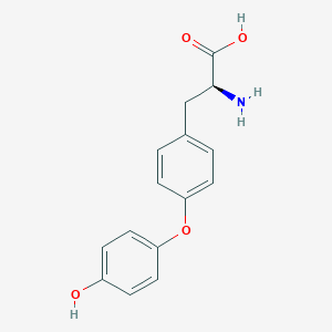 molecular formula C15H15NO4 B554942 L-甲状腺素 CAS No. 1596-67-4