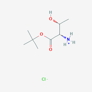 (2S,3R)-tert-Butyl 2-amino-3-hydroxybutanoate hydrochloride