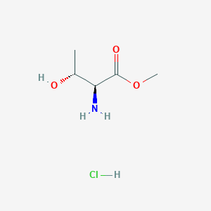 molecular formula C5H12ClNO3 B554946 (Rac)-H-Thr-OMe hydrochloride CAS No. 39994-75-7