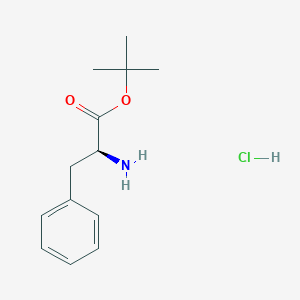 molecular formula C13H20ClNO2 B554973 H-Phe-OtBu.HCl CAS No. 15100-75-1