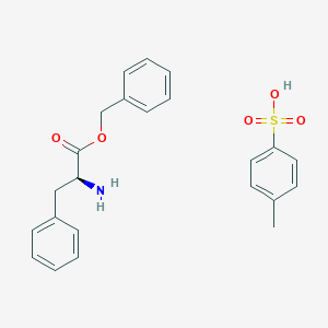 molecular formula C23H25NO5S B554977 L-phenylalanine benzyl ester p-toluenesulfonate CAS No. 1738-78-9