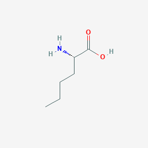 molecular formula C6H13NO2 B554990 L-正亮氨酸 CAS No. 327-57-1