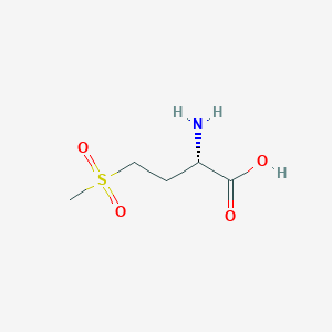 molecular formula C5H11NO4S B554994 L-Methionine sulfone CAS No. 7314-32-1