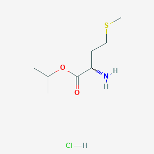 molecular formula C8H18ClNO2S B554995 H-Met-OiPr hydrochloride CAS No. 85391-05-5