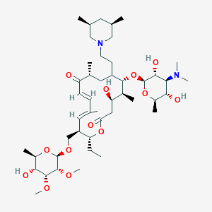 molecular formula C46H80N2O13 B000555 Tilmicosin CAS No. 108050-54-0