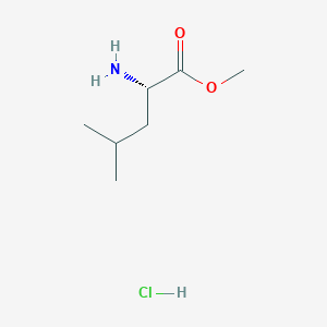 molecular formula C7H16ClNO2 B555003 Methyl L-leucinate hydrochloride CAS No. 7517-19-3
