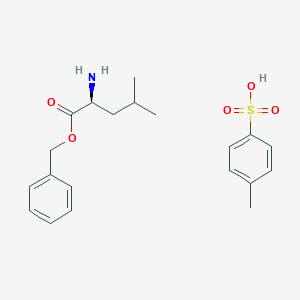 molecular formula C20H27NO5S B555005 L-Leucine benzyl ester p-toluenesulfonate CAS No. 1738-77-8