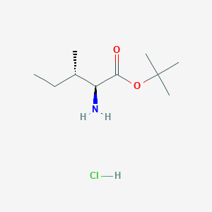 molecular formula C10H22ClNO2 B555015 H-Ile-OtBu.HCl CAS No. 69320-89-4