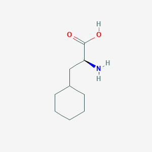 molecular formula C9H17NO2 B555065 (S)-2-amino-3-cyclohexylpropanoic acid CAS No. 27527-05-5