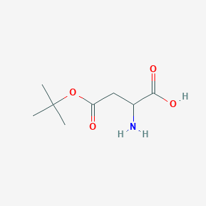 molecular formula C8H15NO4 B555076 4-tert-Butyl hydrogen L-aspartate CAS No. 3057-74-7