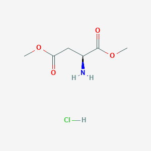 molecular formula C6H12ClNO4 B555082 Dimethyl L-aspartate hydrochloride CAS No. 32213-95-9