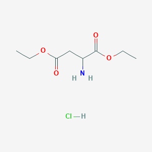 molecular formula C8H16ClNO4 B555083 L-Aspartic acid diethyl ester hydrochloride CAS No. 16115-68-7