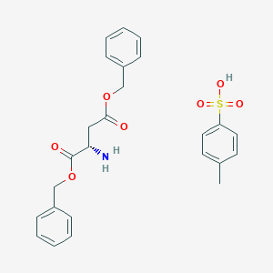 molecular formula C25H27NO7S B555084 (s)-Dibenzyl 2-aminosuccinate 4-methylbenzenesulfonate CAS No. 2886-33-1