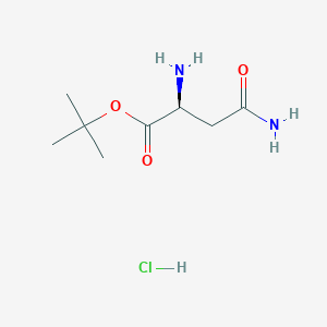 molecular formula C12H17ClN2O3 B555085 H-Asn-OtBu HCl CAS No. 63094-81-5