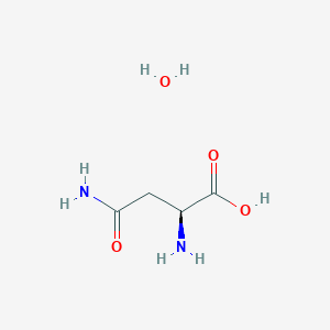 molecular formula C19H19NO6S B555087 l-Asparagine monohydrate CAS No. 5794-13-8