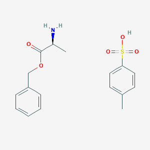 molecular formula C17H21NO5S B555104 L-Alanine benzyl ester 4-toluenesulfonate CAS No. 42854-62-6