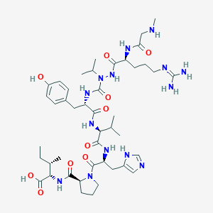 Angiotensin II, sar(1)-aza-val(3)-ile(8)-