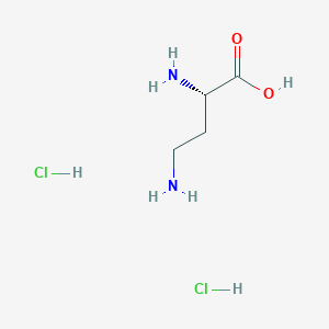 molecular formula C4H12Cl2N2O2 B555141 L-2,4-Diaminobutyric acid dihydrochloride CAS No. 1883-09-6