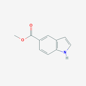 molecular formula C10H9NO2 B555148 Methyl indole-5-carboxylate CAS No. 1011-65-0
