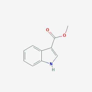 molecular formula C10H9NO2 B555151 Methyl indole-3-carboxylate CAS No. 942-24-5