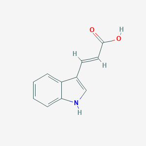 molecular formula C11H9NO2 B555152 3-Indoleacrylic acid CAS No. 29953-71-7