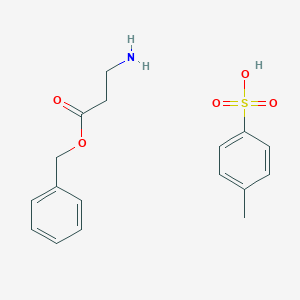 molecular formula C17H21NO5S B555162 beta-Alanine Benzyl Ester p-Toluenesulfonate CAS No. 27019-47-2