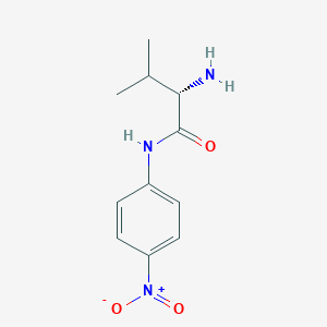 molecular formula C11H15N3O3 B555166 L-Valine 4-nitroanilide CAS No. 52084-13-6