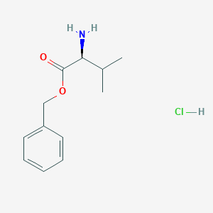 molecular formula C12H17NO2 · HCl B555167 L-Valine benzyl ester hydrochloride CAS No. 2462-34-2