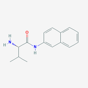 molecular formula C15H18N2O B555170 Valyl-beta-naphthylamide CAS No. 729-24-8