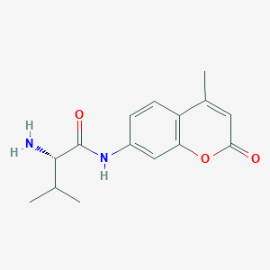 molecular formula C15H18N2O3 B555171 L-Valine 7-amido-4-methylcoumarin CAS No. 78682-66-3