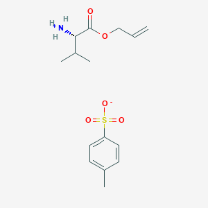 molecular formula C15H23NO5S B555172 h-Val-allyl ester p-tosylate CAS No. 88224-02-6