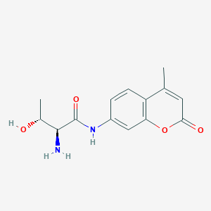 molecular formula C14H16N2O4 B555201 L-Threonine 7-amido-4-methylcoumarin CAS No. 191723-66-7