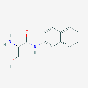 molecular formula C13H14N2O2 B555214 L-Serine beta-naphthylamide CAS No. 888-74-4