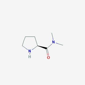 molecular formula C7H14N2O B555227 (2S)-N,N-二甲基吡咯烷-2-甲酰胺 CAS No. 29802-22-0