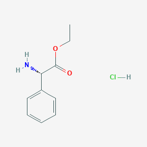 B555237 (S)-Ethyl 2-amino-2-phenylacetate hydrochloride CAS No. 59410-82-1
