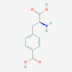molecular formula C10H11NO4 B555253 4-Carboxy-L-phenylalanine CAS No. 126109-42-0