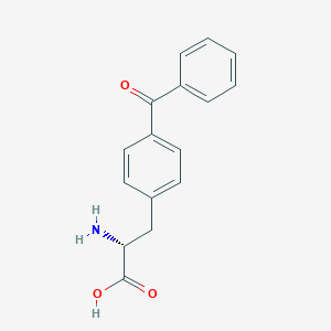 molecular formula C16H15NO3 B555255 4-Benzoyl-D-phenylalanine CAS No. 201466-03-7