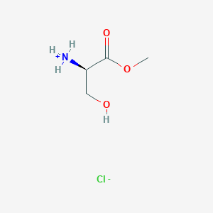 molecular formula C4H10ClNO3 B555260 盐酸-H-Orn(Z)-ome CAS No. 5874-75-9