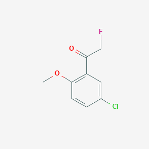 1-(5-Chloro-2-methoxyphenyl)-2-fluoroethanone