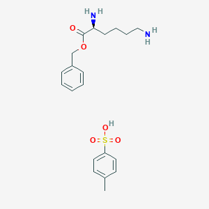 molecular formula C27H36N2O8S2 B555274 (S)-Benzyl 2,6-diaminohexanoate bis(4-methylbenzenesulfonate) CAS No. 16259-78-2