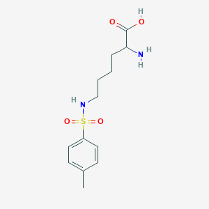molecular formula C13H20N2O4S B555279 (S)-2-Amino-6-(4-methylphenylsulfonamido)hexanoic acid CAS No. 2130-76-9