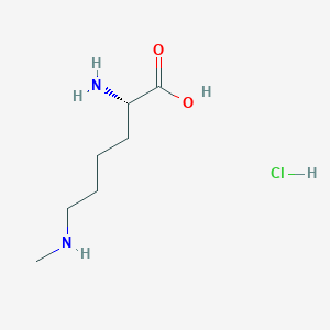 molecular formula C7H17ClN2O2 B555281 Methyl-L-lysine hydrochloride CAS No. 7622-29-9