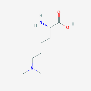 molecular formula C8H18N2O2 · HCl B555283 N(6),N(6)-Dimethyl-L-lysine CAS No. 2259-86-1