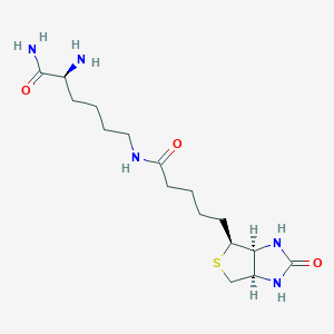 molecular formula C16H29N5O3S B555286 Biocytinamide CAS No. 61125-53-9